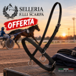 Capezzino Da Trotto In Nylon Nero Selleria Fratelli Scarpa